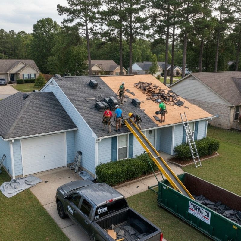 Asphalt Roof Replacement in Ten Mile, TN