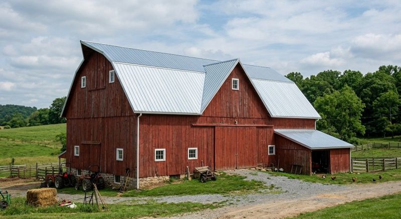Barn Roof Replacement in Athens, TN