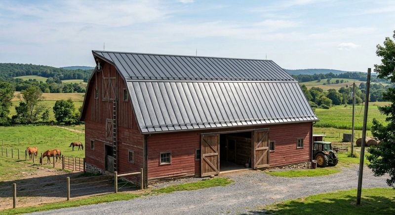Barn Roof Replacement in Decatur, TN