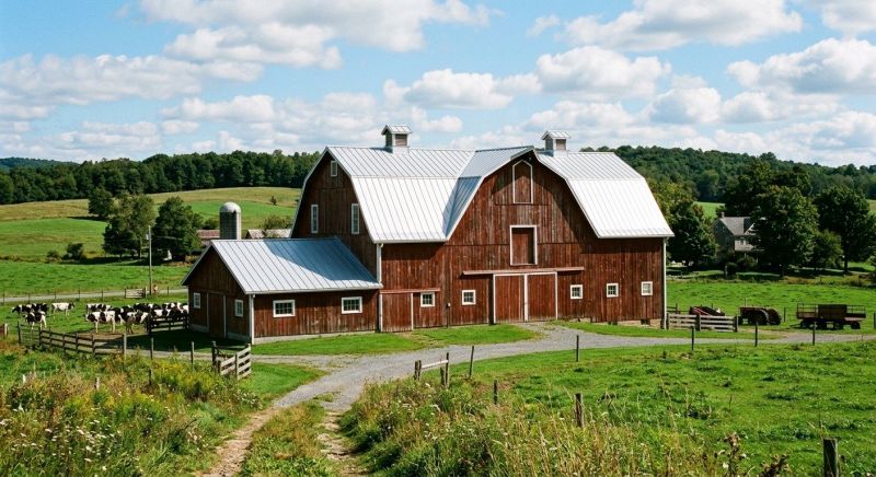 Barn Roof Replacement in Dunlap, TN