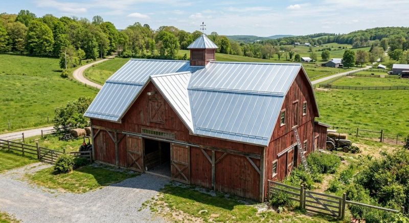 Barn Roof Replacement in Dunlap, TN