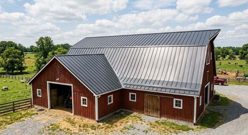 Barn Roof Replacement in Harrison, TN