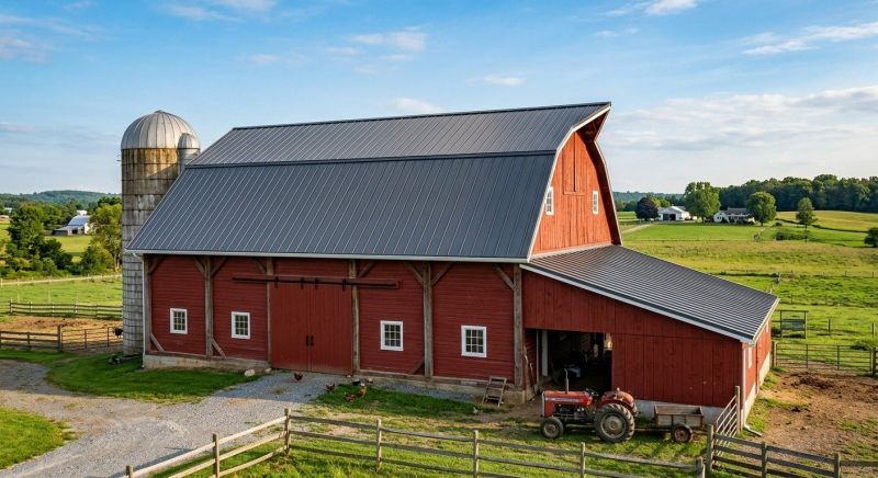 Barn Roof Replacement in Meigs County, TN