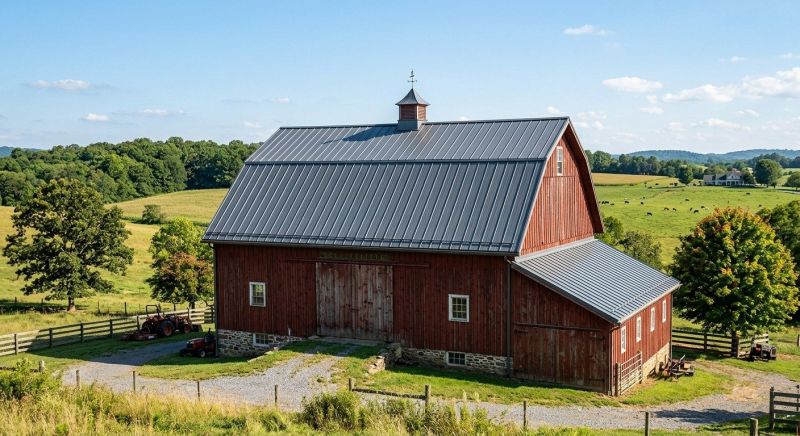 Barn Roof Replacement in Riceville, TN
