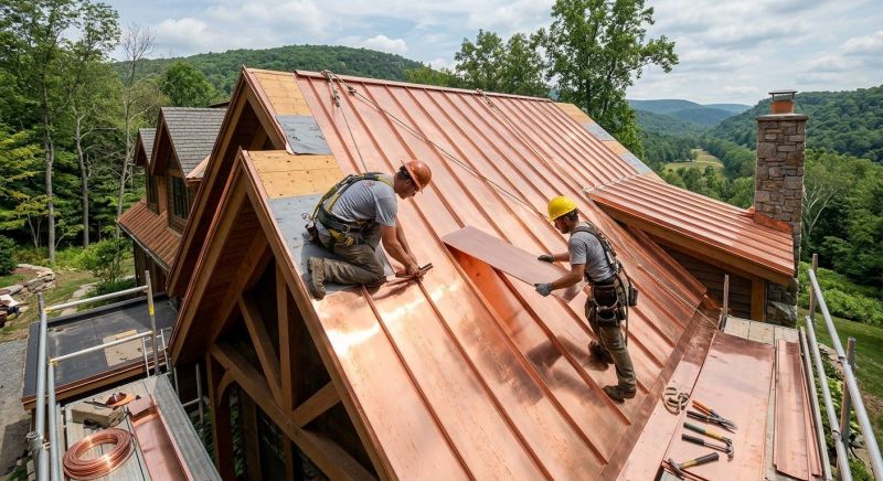 Copper Roof Installation in Dayton, TN