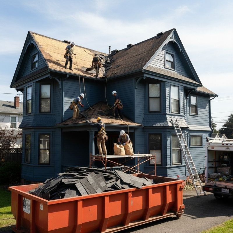 Damaged Roof Replacement in Ten Mile, TN