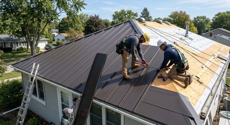 Metal Roof Installation in Dunlap, TN