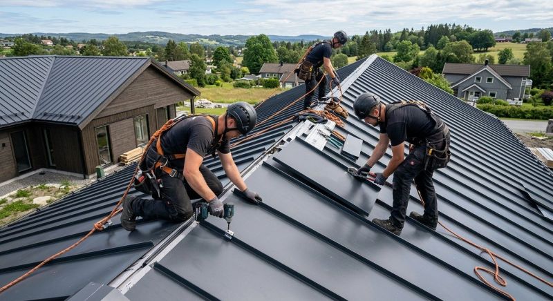 Metal Roof Installation in Harrison, TN