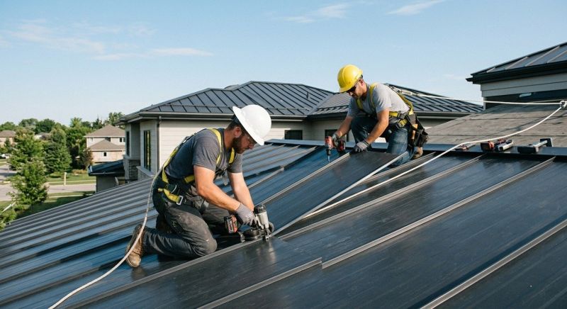 Sheet Roofing Installation in Ten Mile, TN