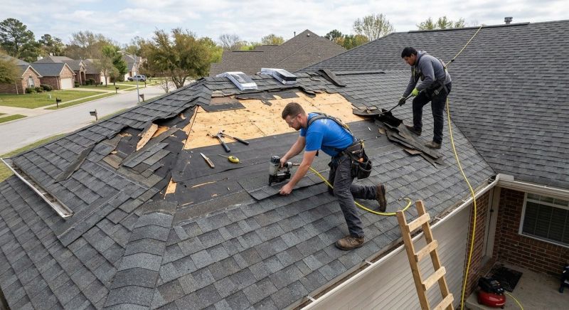 Damaged Roof Replacement in Soddy Daisy, TN